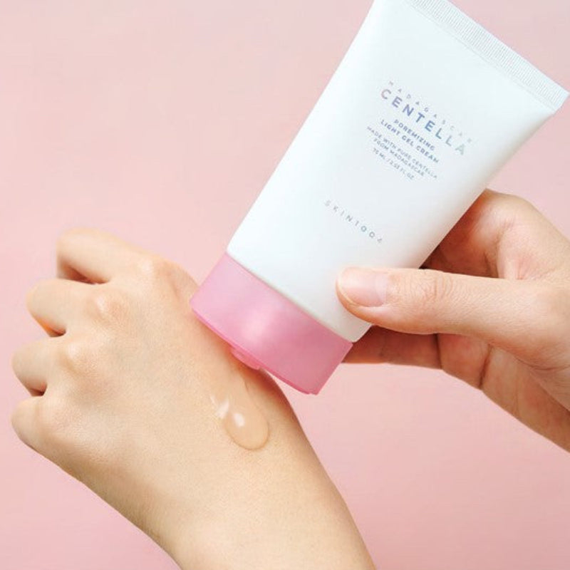 Crema gel ligera poremizante con centella de Madagascar