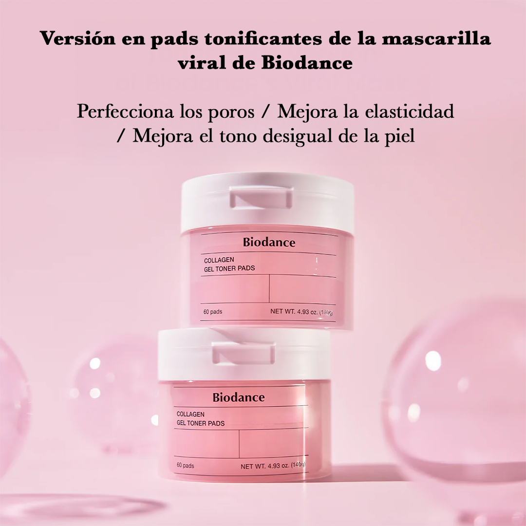 Biodance Collagen gel toner pads