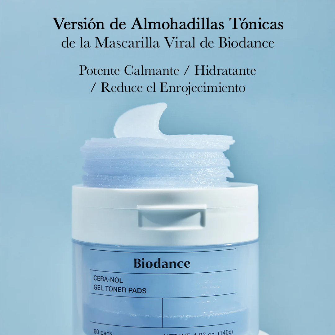 Pads tónica de gel Cera-nol