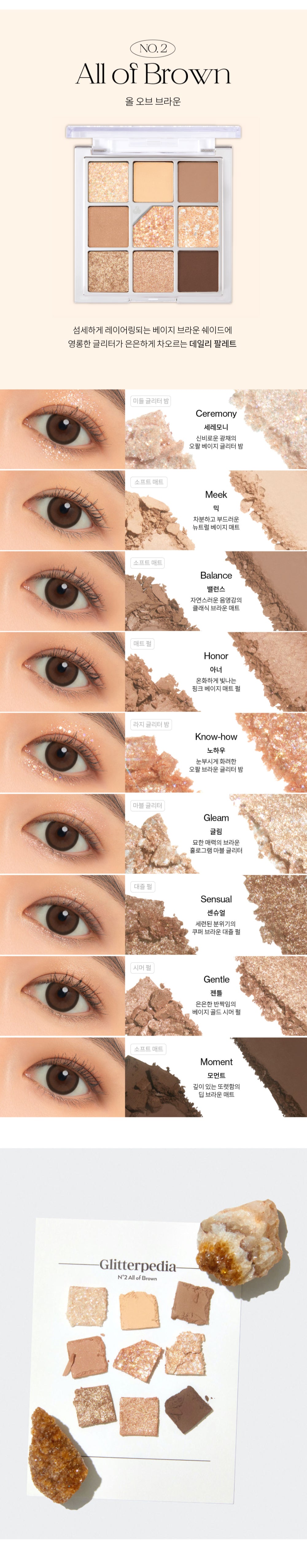 Paleta de ojos Glitterpedia