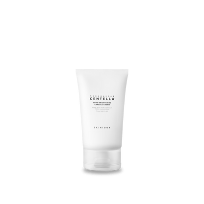 Crema iluminadora con cápsulas de centella de Madagascar